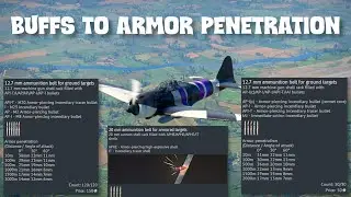 Armor Penetration buffs to aircraft guns and cannons | War Thunder