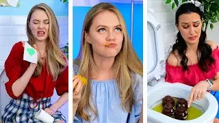 CRAZY TOILET HACKS 🚽😅