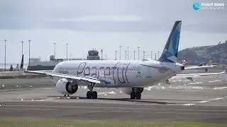 Dia Ventoso Aeroporto Madeira 4K