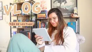 Une liseuse COULEUR ? 😍 VLOG 48h de lecture 💛