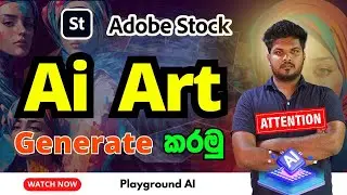 AI Image Generate කරමු  | Playground AI | Ai Image selling