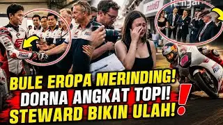 🚨DORNA SHOCKED‼️ Veda Ega's Icy Reaction After Steward Penalty Leaves European Journalists Stunne...