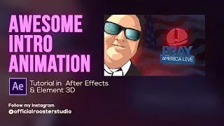 After Effects Tutorial: Awesome 3d Intro Animation in Element 3d