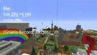 Beating Grian at his elytra course (Hermitcraft 6)