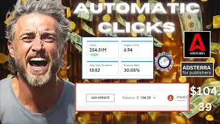 254.6 Million Automatic Click FREE Traffic From ADTERRA Direct Link And Make $104.39 Only 7Days/-