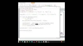 How to sort dictionary by keys??? 