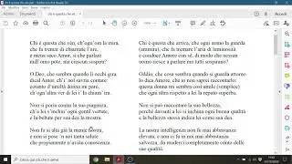 Letteratura: Guido Cavalcanti, Chi è questa che vèn, ch'ogn'om la mira