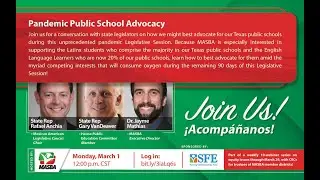 Pandemic Public School Advocacy