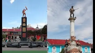 PARQUE PINO DE PUNO Y PLAZA BOLOGNESI DE JULIACA