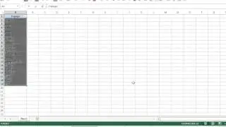 Список уникальных значений в таблицах Google Docs и в Excel