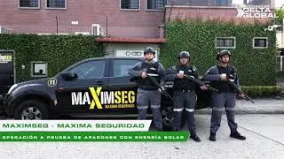 Testimonio Planta Solar con respaldo de baterías MAXIMSEG Empresa de Seguridad - Ab. Jorge Costales