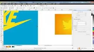 Отрисовка логотипа в CorelDraw