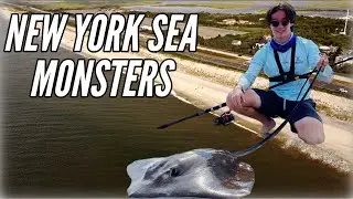 SHARK FISHING the South Shore of Long Island- Catching Deadly ATLANTIC MONSTERS