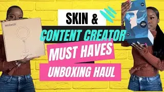 Unboxing Haul | Skin Care Products & Content Creator Must Haves