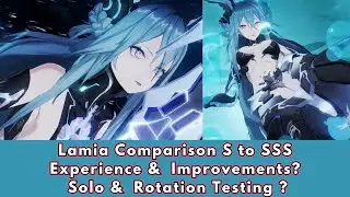 PGR Lamia Comparison S to SSS  Experience & How are the improvements? Solo & Rotation Testing