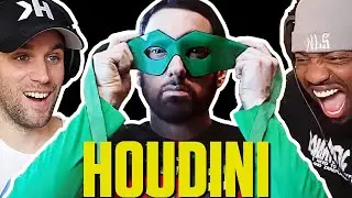 SLIM SHADY'S BACK?? EMINEM "HOUDINI" REACT COMPILATION!