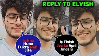 Finally Triggered Insaan React On Elvish Yadav | Triggered Insaan Create a Record