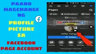 PAANO MAG CHANGE NG PROFILE PICTURE SA FACEBOOK PAGE ACCOUNT | GAMIT ANG CELLPHONE