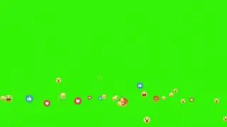 Cinematic green screen effects || Social Media Emotion Icons || No-copyright