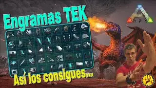 Como desbloquear los engramas TEK en The Island & Fjordur 👀| ARK: Survival Evolved!