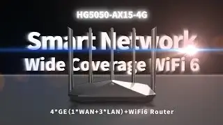 V-SOL 4GE+WiFi 6 Router HG5050-AX15-4G