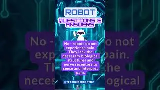 Can robots experience pain? #shorts