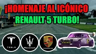 ¡R5 Turbo 3E, un homenaje 100% eléctrico al icónico Renault 5 Turbo!
