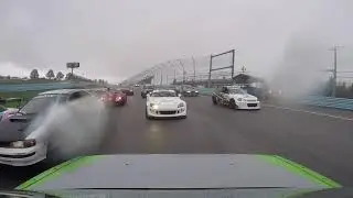 Watkins Glen GLTC Race 2 Start 2023 - External rear view