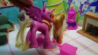 MLP. Маленькие пони на каникулах. Зимний лагерь.