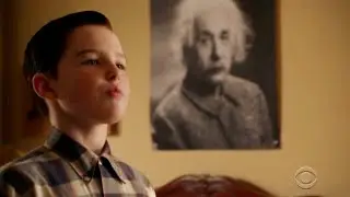 Sheldon's favorite rock star is Albert Einstein