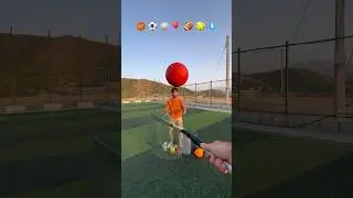 Fishing Net Asmr Catching The Ball 🏀🎾💧#shorts #ball #asmr