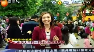 【中頭獎】有線新聞小花黃曉盈拋寶牒 年初一「一撃即中」
