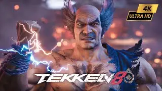 TEKKEN 8 - Heihachi Mishima Gameplay Video RTX 3050 UHD 60fps