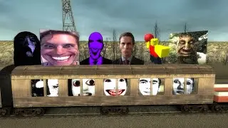 Nico's Nextbots in Train ?!!