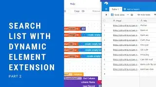 Search list with dynamic component extensions #2 - Kodular