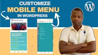 WordPress Tutorial on How to Customize Mobile Menu in WordPress Blocksy Theme#wordpress#asmr