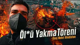 CENAZE YAKMA MERASİMİ - Ganj Nehri Hindistan