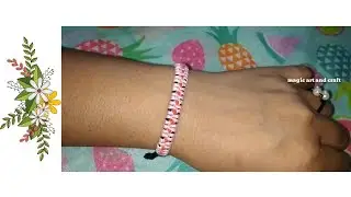 Thread bracelet design
