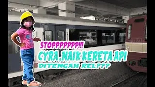 JALAN2 NAIK KERETA KEKINIAN (COMMUTERLINE) DI HARI LEBARAN??? || AWDays CYRA