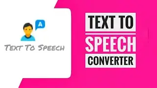 Create a Text to Speech Converter App Using Sketchware