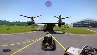 V44 X Blackfish - Arma 3 Apex Expansion VTOL, vehicle transport test