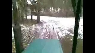 Т-40АМ выезд из леса