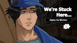 Stuck with your Giant Alpha Co-Worker during Blackout | M4A Boyfriend ASMR RP