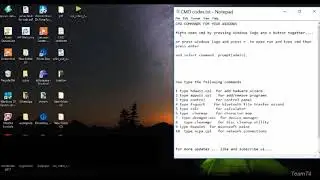 Secret CMD Codes for windows
