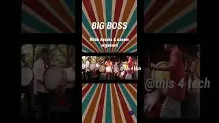 Ayesha & Azeem fight scene in big boss - This 4 Tech