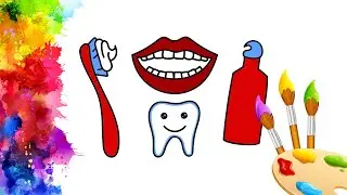 How to Draw Bathroom Things 💋 Drawing for Kids
