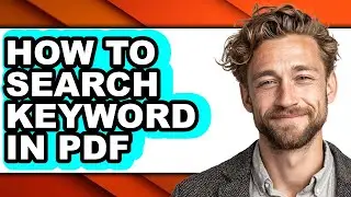 How to Search Keyword in Pdf (only Way)