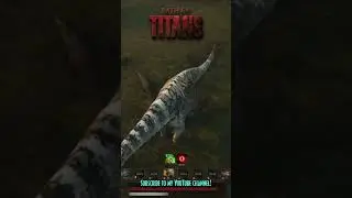 Apatos vs Kapros #pathoftitans #dinosaur #gaming