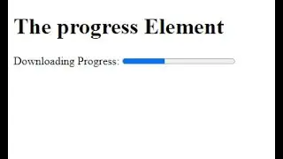 HOW TO CREATE A PROGRESS BAR