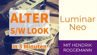 Ein Foto alt und S/W aussehen lassen mit Luminar Neo in weniger als drei Minuten.